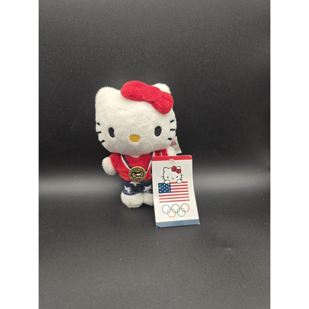 Hello Kitty Sanrio Team USA Olympian 4-Inch Plush
